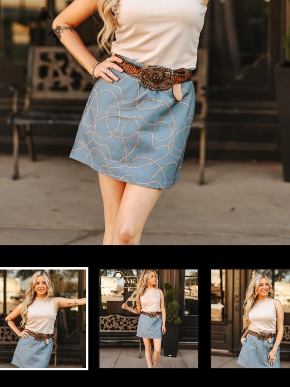 Rope Tha Range Skirt